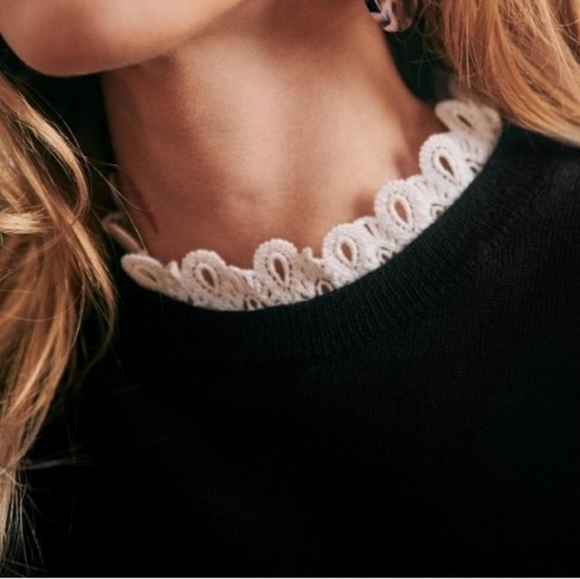 Sezane Sweaters - Sézane Paolo black sweater S NWT